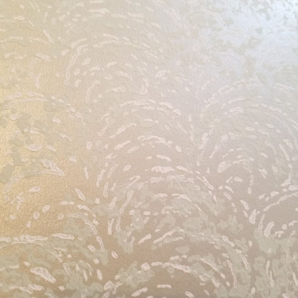 Vtg Wallpaper Sample Sheet Neutral Colors Design Camellia Craft Supply Dollhouse